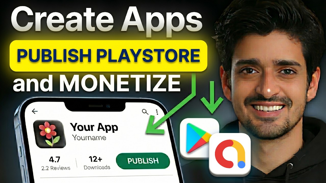 Build - Publish & Monetize Android Apps with AI | Get 12 Testers