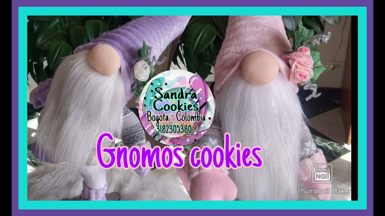 GNOMOS COOKIES.CURSO VIRTUAL  LIBERADO POR ANIVERSARIO  🥳 VENTA DE MOLDES Y KITS #Sandracookies