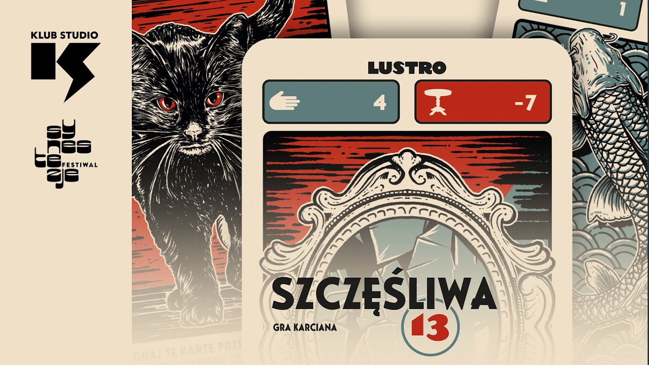 Instrukcja do gry karcianej Szczęśliwa 13 | Festiwal Synestezje | XIII edycja