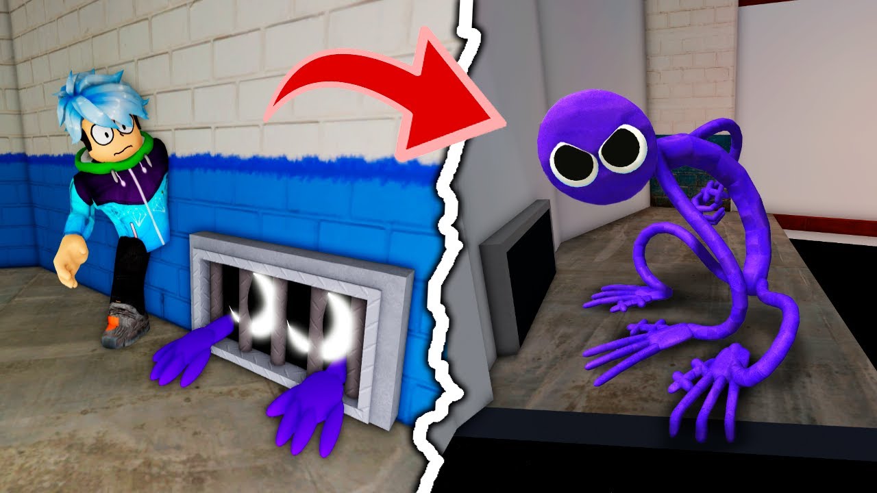 ¿qué pasa si TRASPASAMOS LA PARED DONDE SALE PURPLE? 🤔