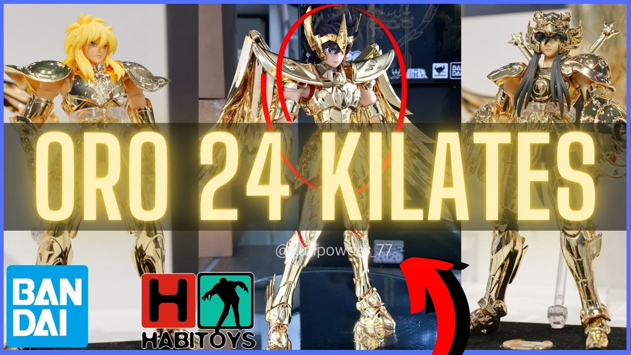 Nuevas Figuras de ORO 24K y Myth Cloth EX - EXPO TAMASHII NATIONS 2020 - Habi Toys