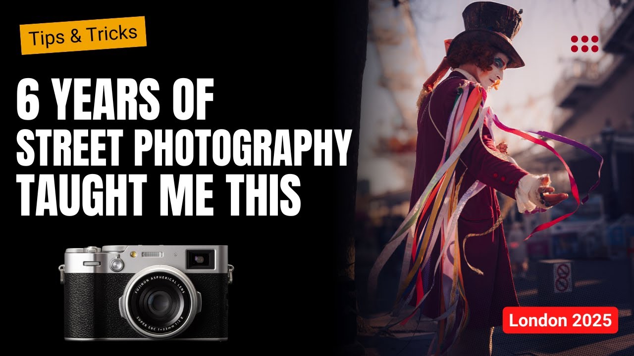 Street Photography TIPS I WISH I knew SOONER | Fujifilm X100VI