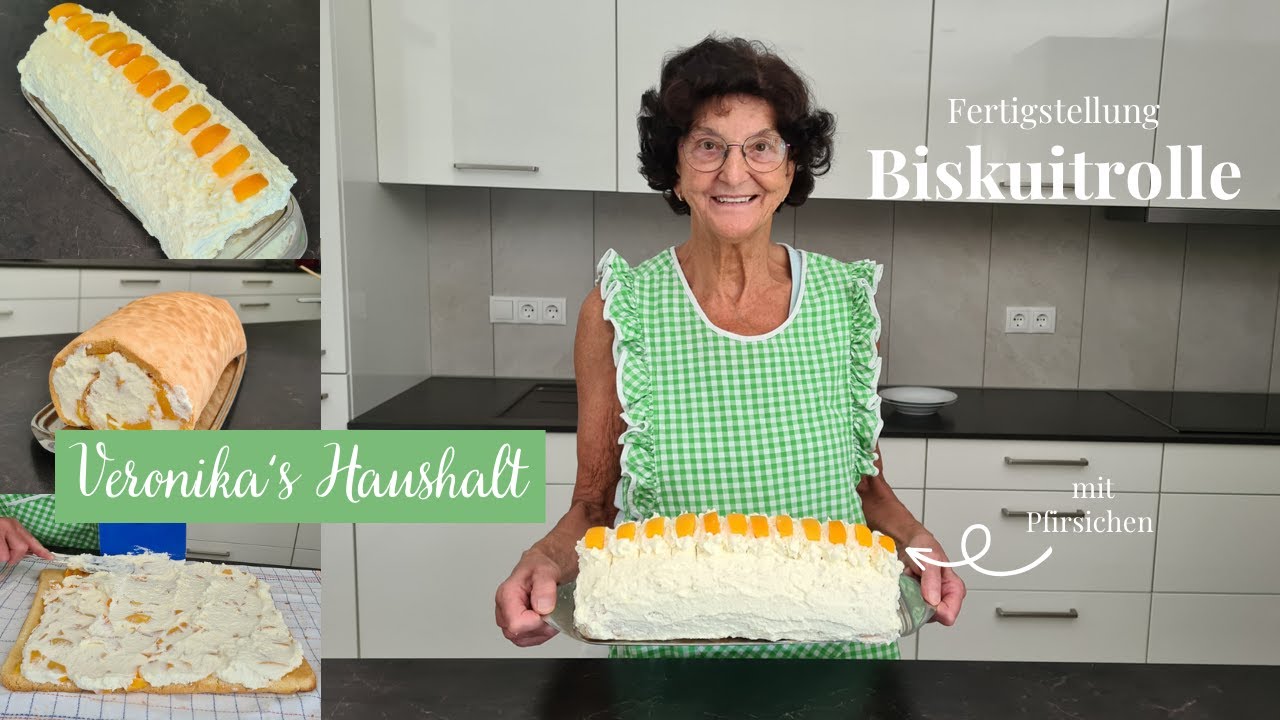 Biskuitrolle backen (Fertigstellung) || TEIL 2