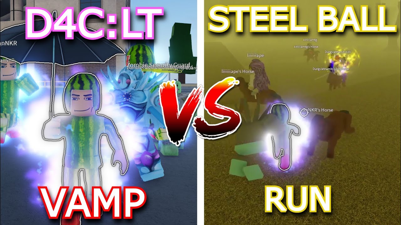 [YBA] D4C:LT + Vamp (THE TANK) vs. SBR