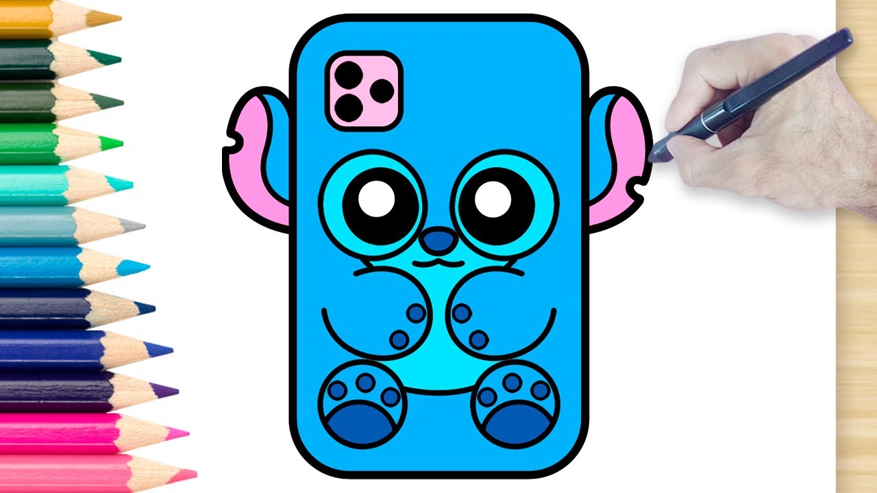 Как нарисовать Стича на iPhone