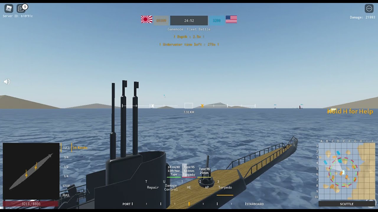 Naval 1945 I-1 Gameplay