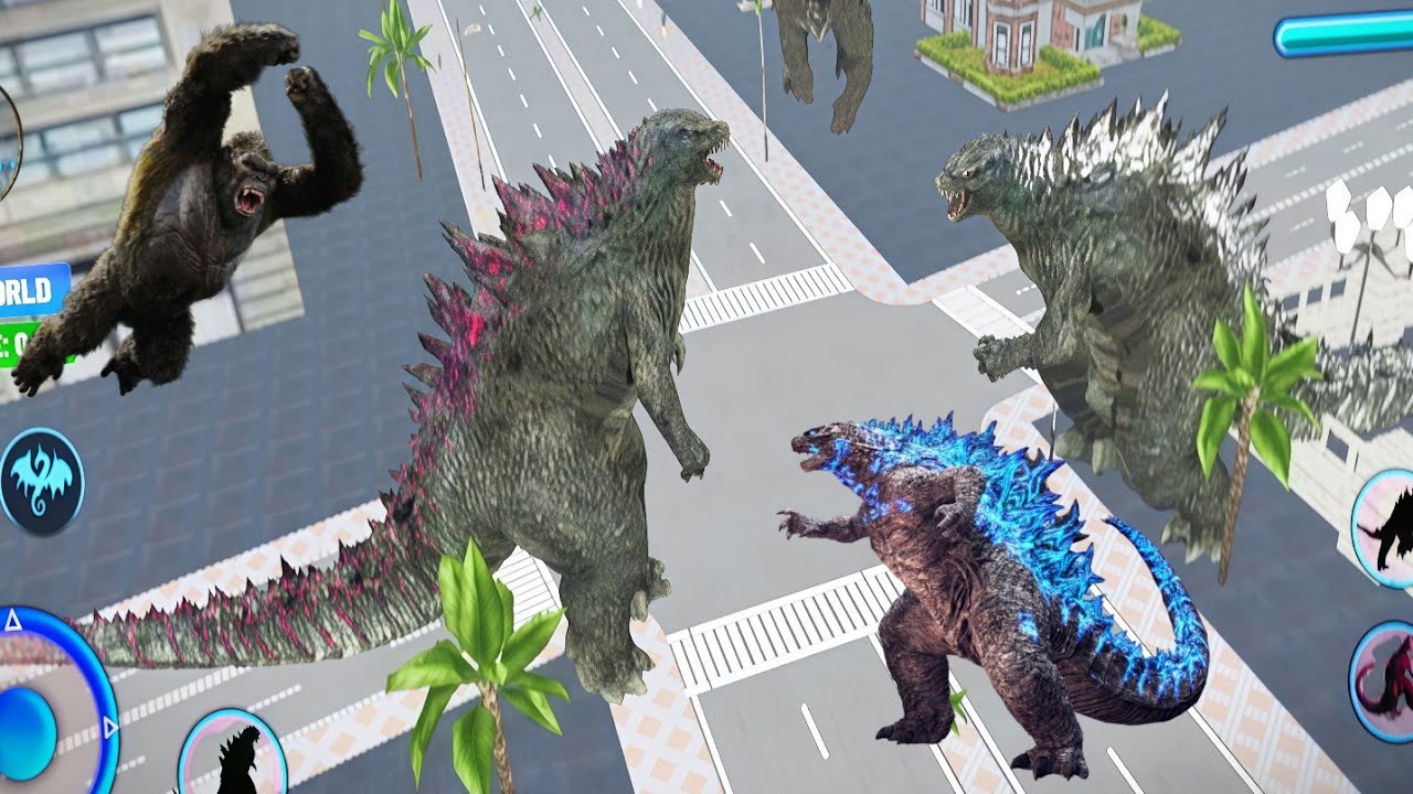 Godzilla vs Gorilla Rampage 3D 🔥 #1