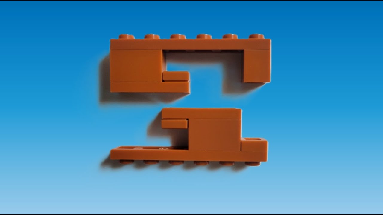LEGO Stud Reversal Using Only Plates and Tiles.