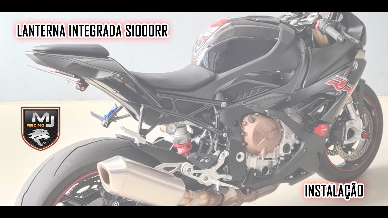 Instalação da lanterna integrada S1000RR 2020 2021 2022