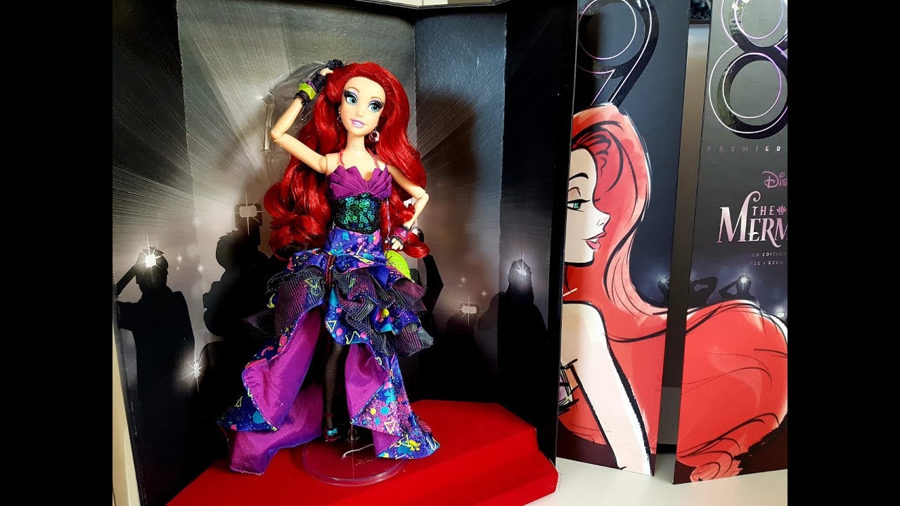 Disney Designer Premiere Ariel doll Review/ Ариэль - Дизайнерская Коллекционная кукла Обзор