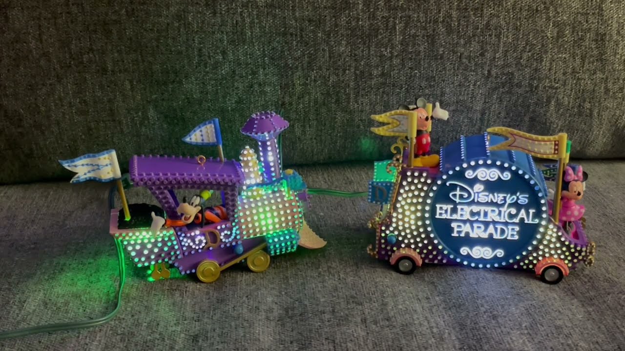 2025 Hallmark's Disney Mickey and Friends Disney's Electrical Parade Musical Ornament!