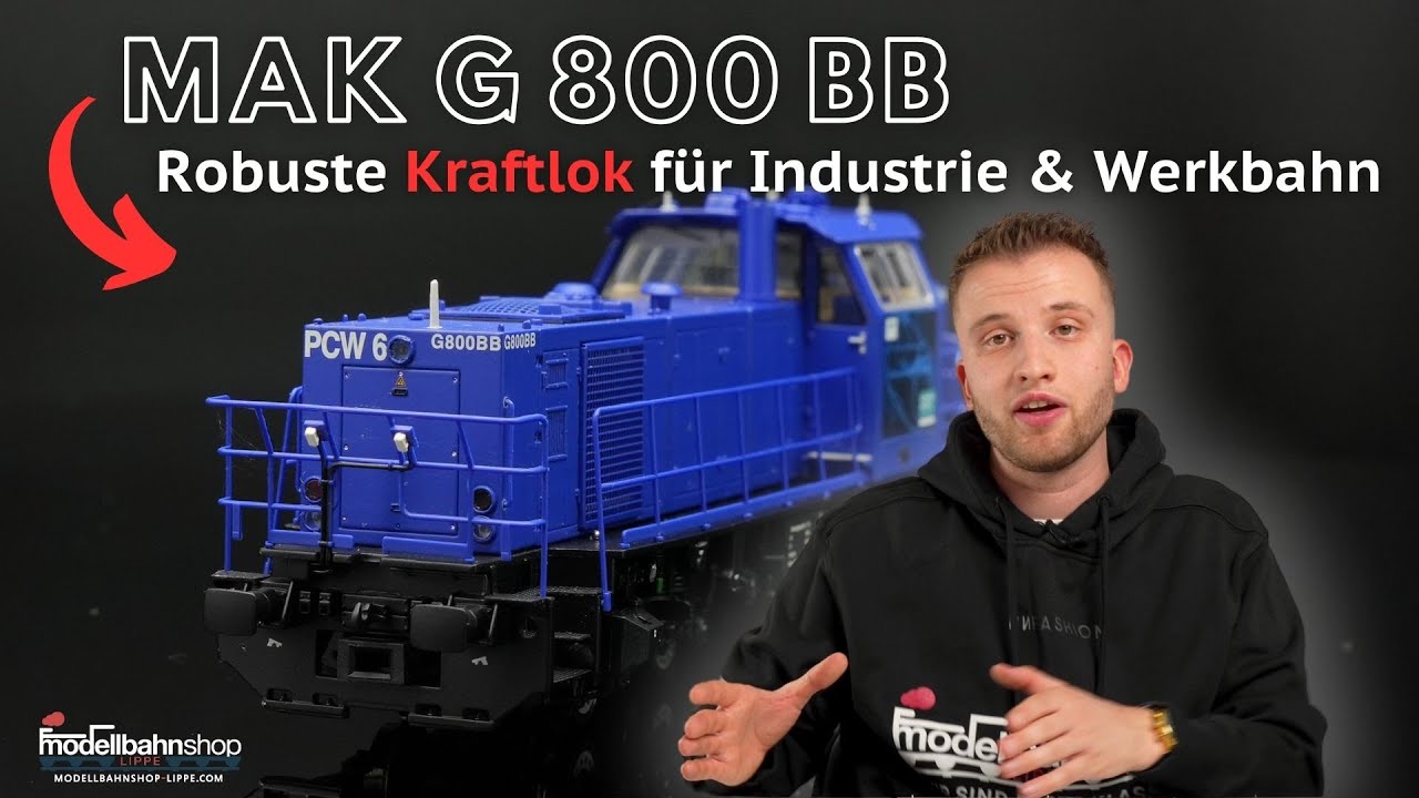 Die Siemens Werkslok | Jägerndorfer 20752 | MSL | Mak G 800 BB | Siemens Werkslok | Epoche VI | H0