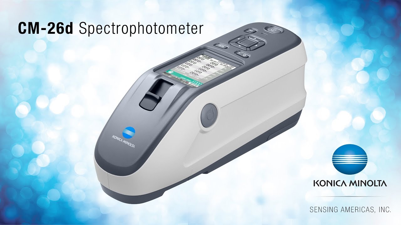 CM-26d Spectrophotometer - Konica Minolta Sensing Americas