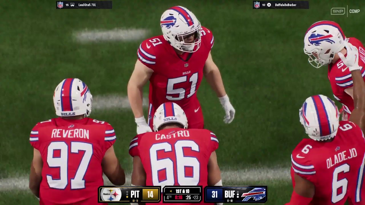 Vs Steelers