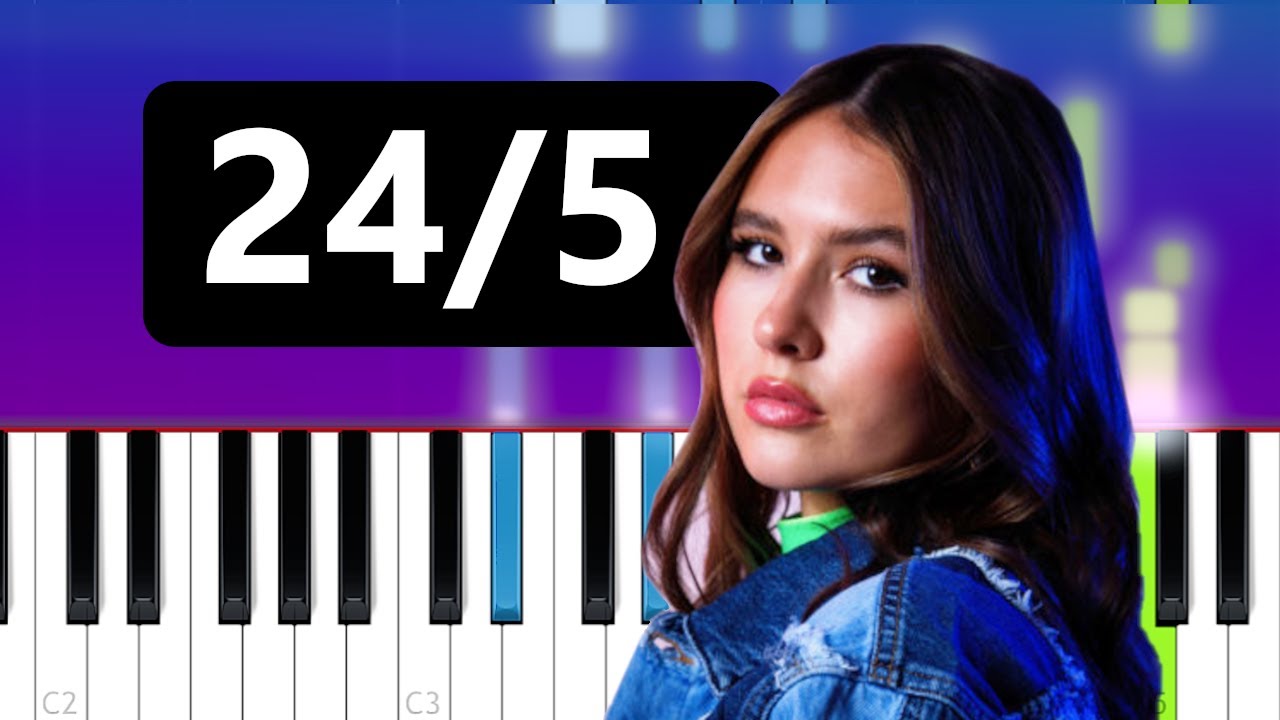Mimi Webb - 24/5 (Piano tutorial)