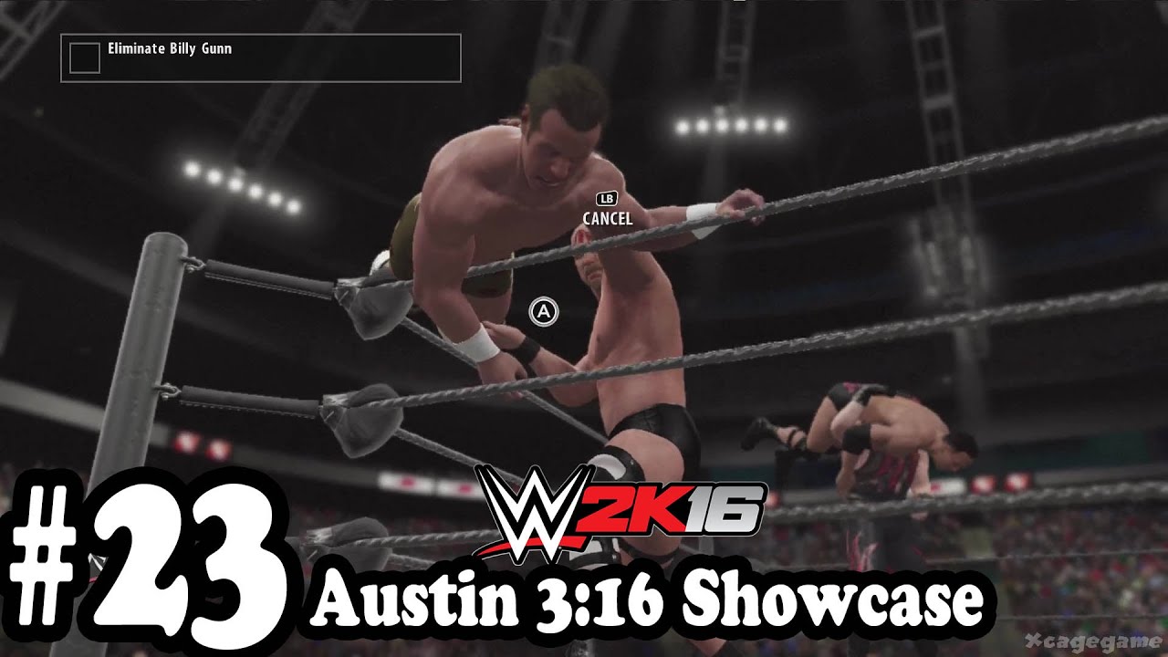 WWE 2K16 - 2K Showcase Austin 3:16 -  Gameplay Walkthrough Part 23  - Royal Rumble 2001 [ HD ]