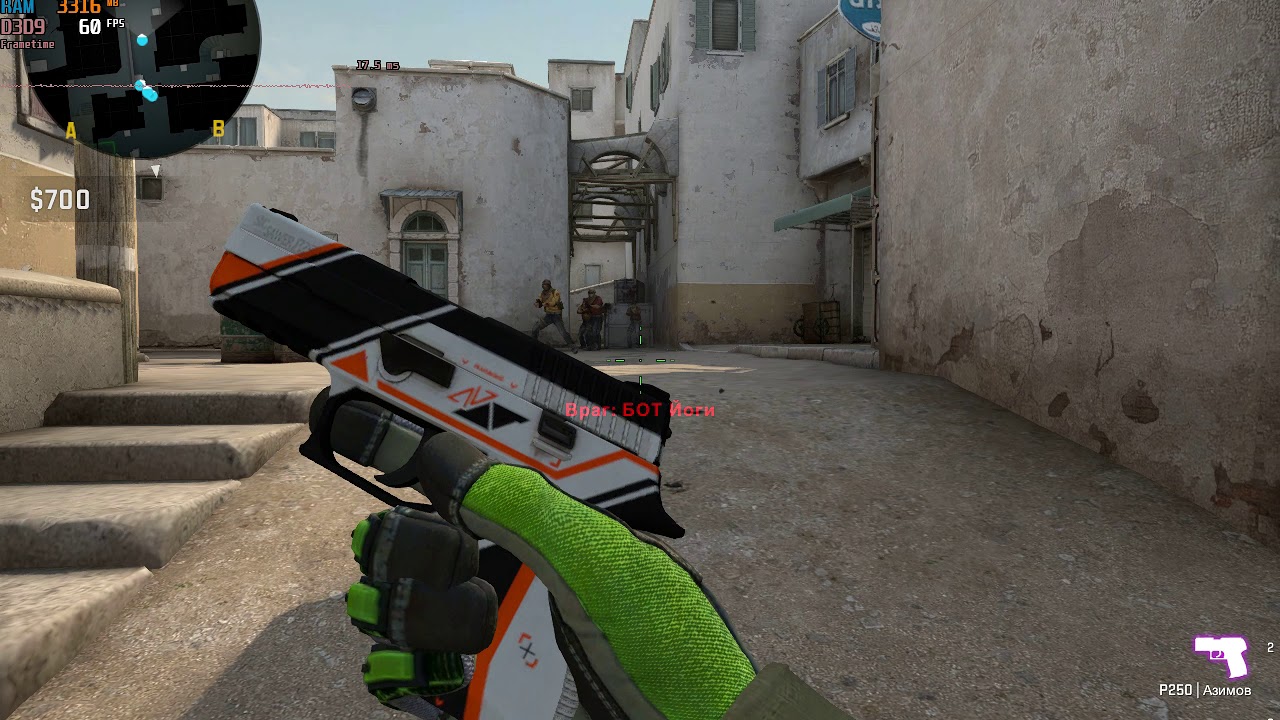 Тест CS GO i3-3240\8gb DDR3 1600Mhz\GTS 450 1gb\120 SSD