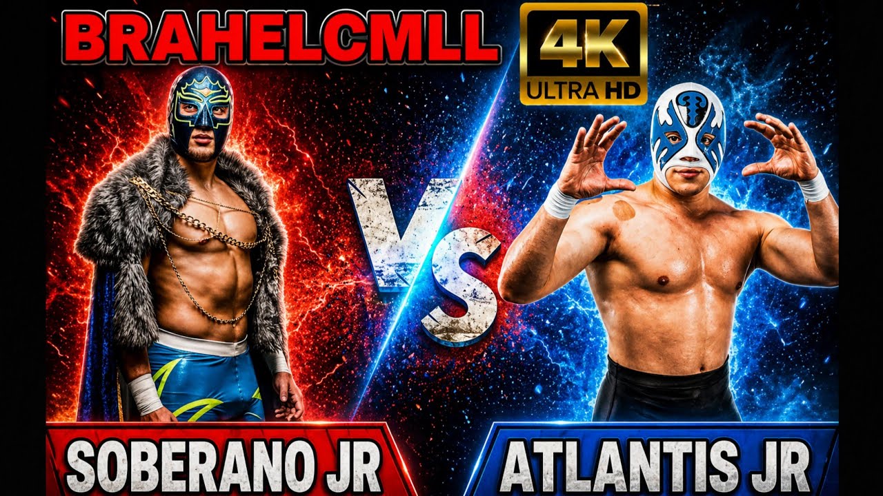 SOBERANO JR VS ATLANTIS JR (2K)