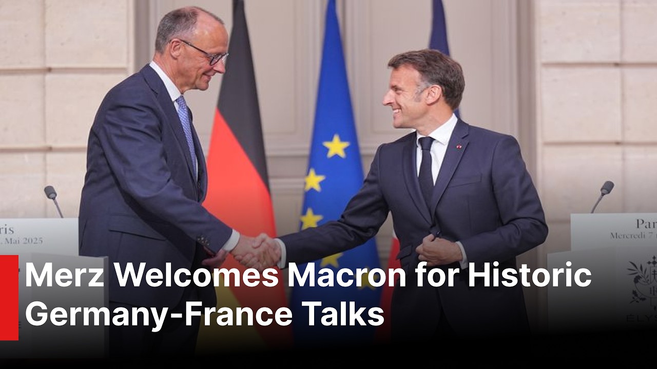 🔴LIVE | Merz Receives France's Macron Before Joint Cabinet Session | AA114
