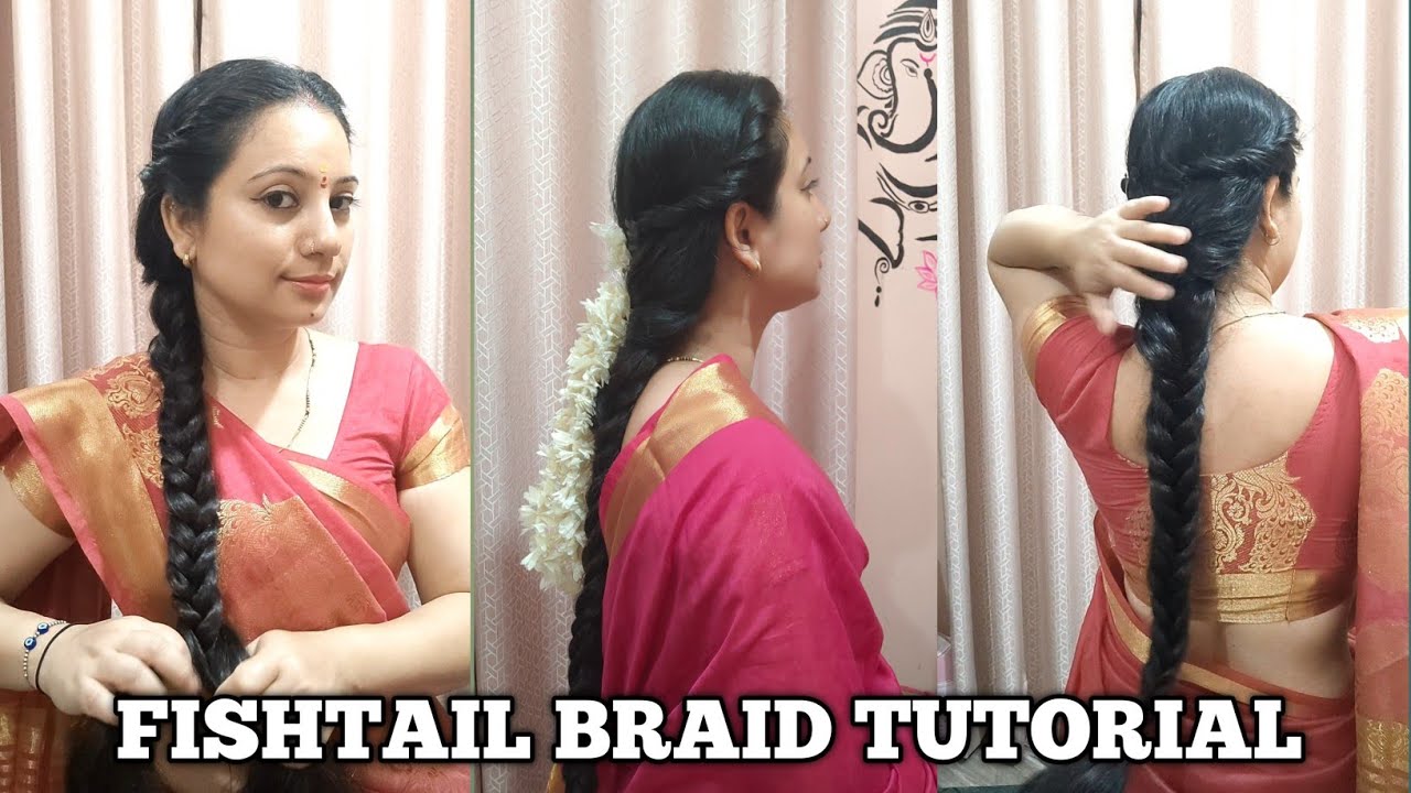 How To Fishtail Braid Your Own Hair💗✨