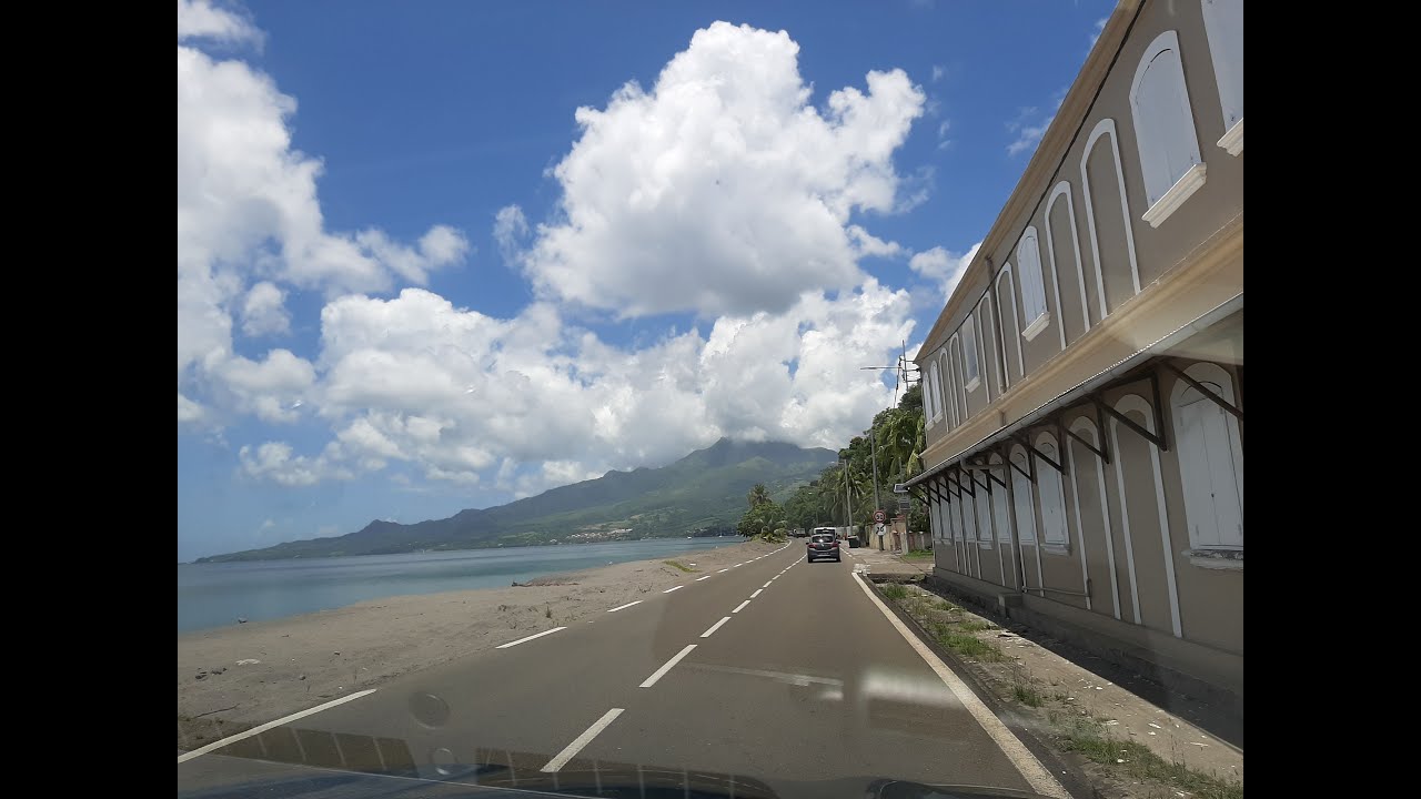Trajet Saint Pierre - Morne Rouge dans le nord de la Martinique