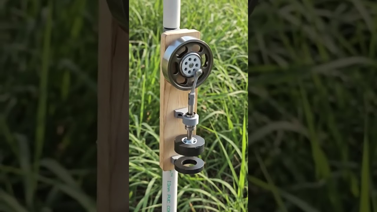 Innovative DIY Vertical Axis Wind Turbine #farming #agriculture #shorts