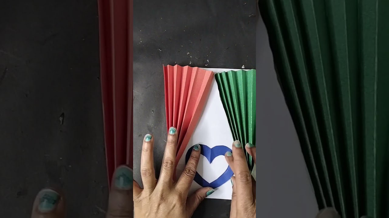 DIYI tricolour republic day card 