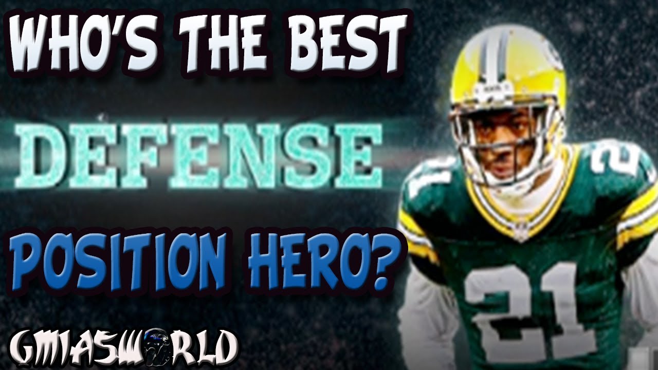 MADDEN 18 Position Heroes - WHO IS THE BEST DEFENSIVE POSITION HERO?? Madden NFL 18