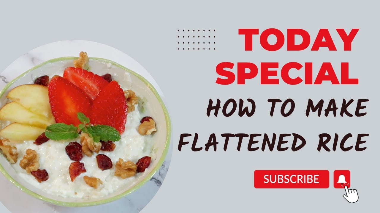 Healthy Breakfast Recipe In 2 Minutes || Flattened Rice Breakfast /Snacks Recipe || Dahi Chiura
