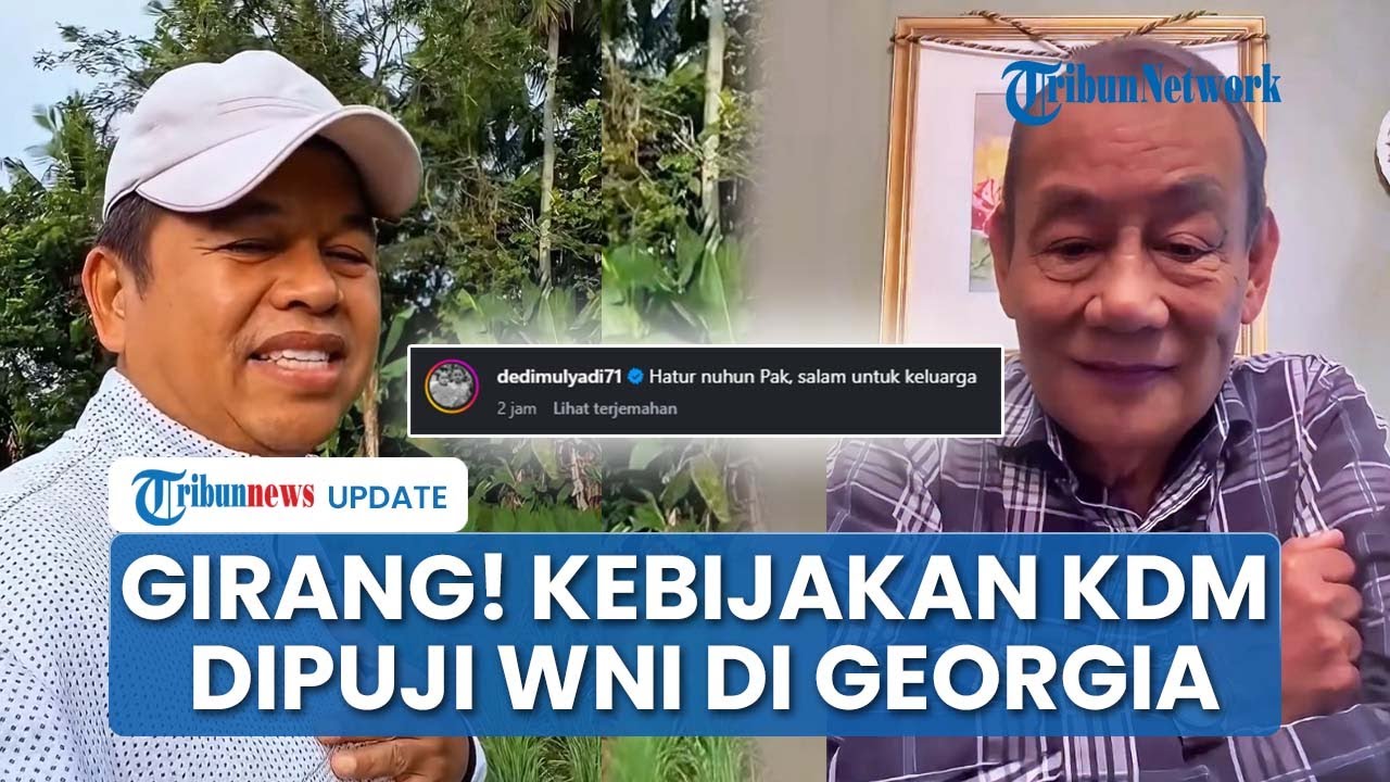 WNI di Georgia Puji Kinerja Gubernur Jawa Barat, Dedi Mulyadi: Hatur Nuhun, Salam untuk Keluarga