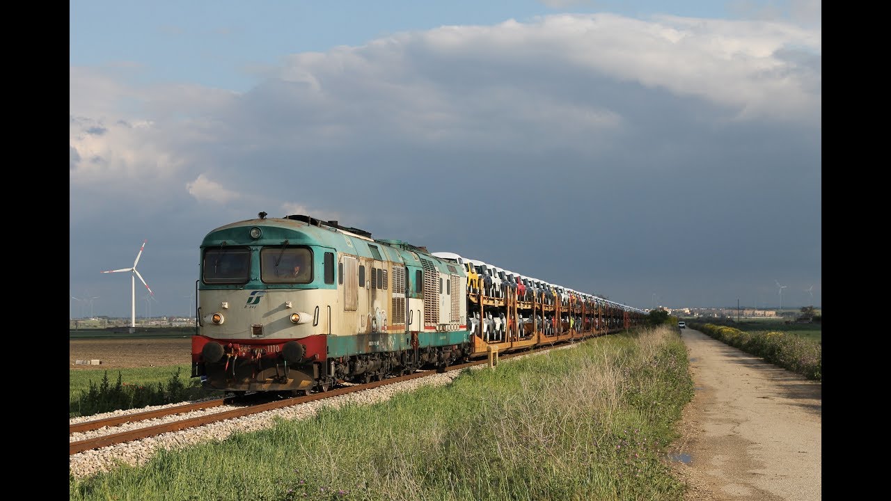D345/D445 sulla linea ferroviaria tra Foggia e Melfi [Aprile 2017]