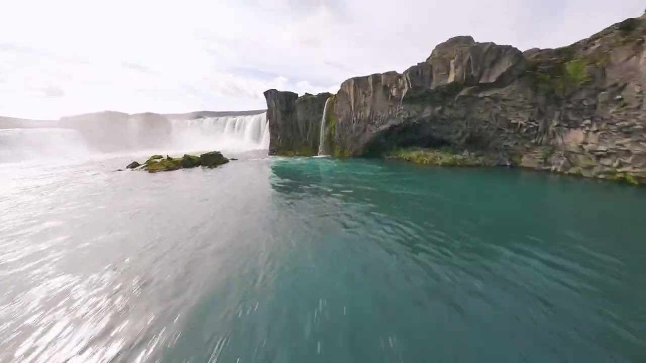 Iceland in 2 Minutes — Unreal FPV Drone Flight Over Waterfalls & Volcano Landscapes | 4K Cinematic