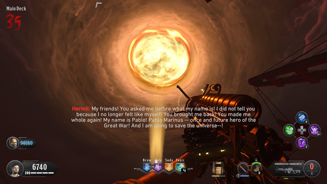 Tag Der toten Easter egg + ending cutscene 