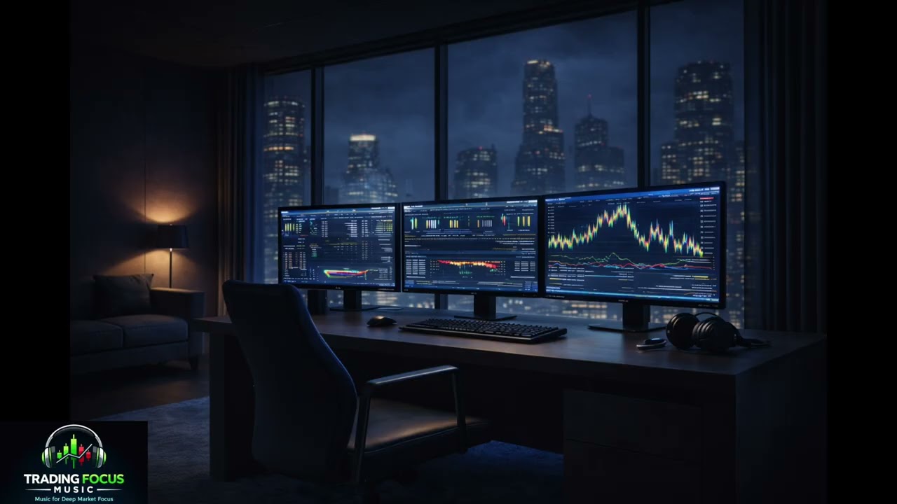 Late Night Trading LoFi – Deep Focus Music for Chart Analysis & Market Research