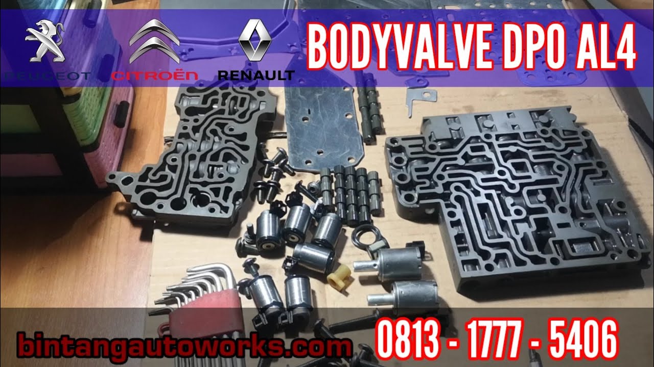 AL4 DPO GEARBOX MERAKIT BODY VALVE