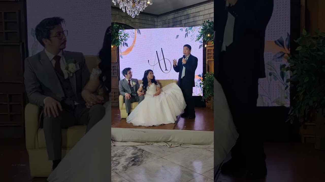 Azrael Coladilla shares a heartfelt special message to newlyweds Apple Gamboa and Andre Ibarle