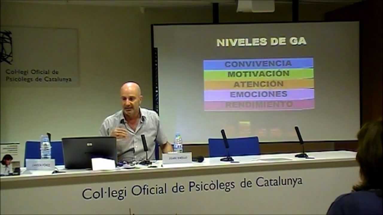 Como dar clase a los que no quieren, Juan Vaello en el Colegio de Psicólogos 1.wmv