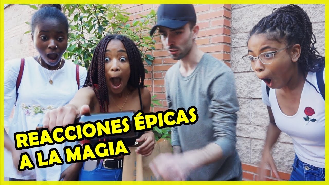 REACCIONES ÉPICAS A LA MAGIA.( street magic 5)