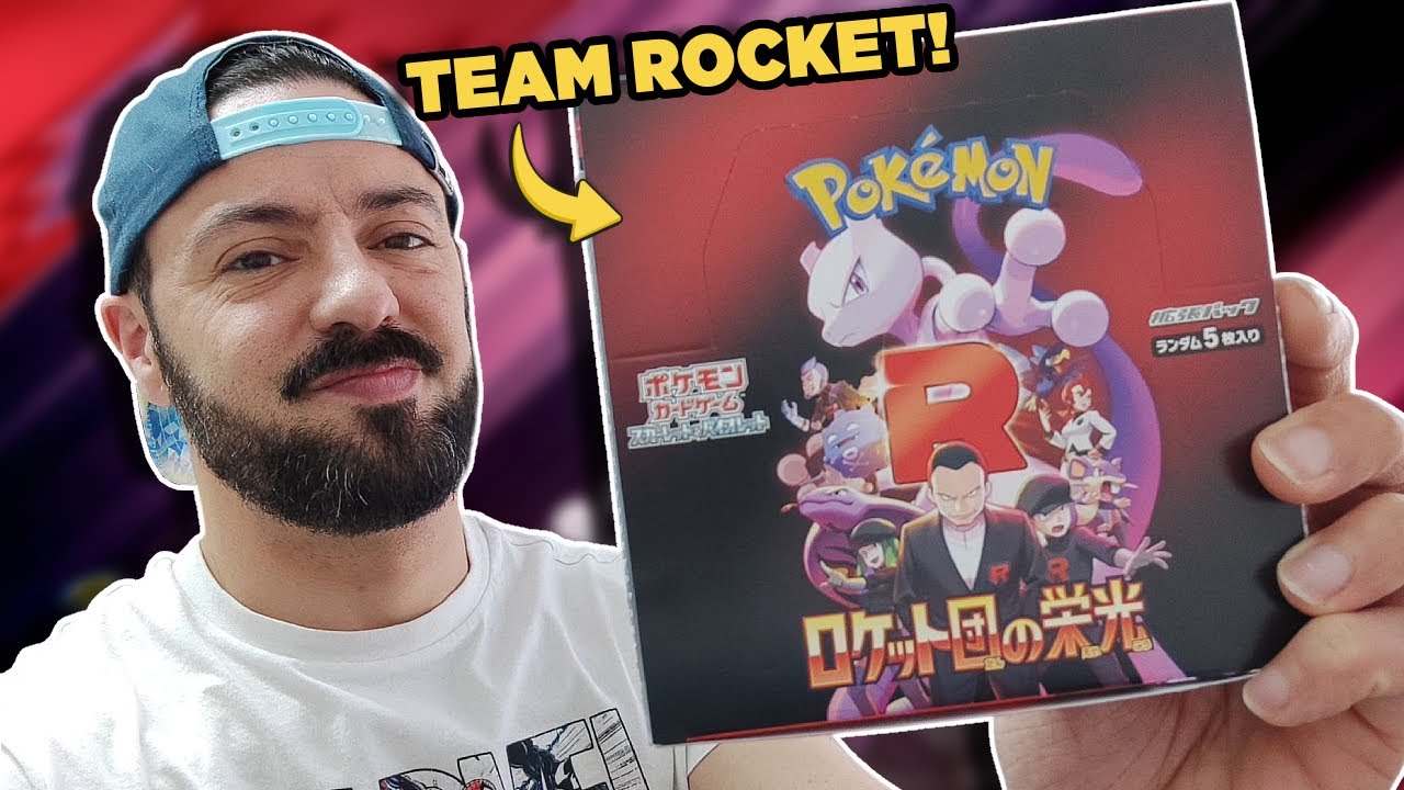 LLEGA GLORY OF TEAM ROCKET! LA MEJOR COLECCIÓN JAPONESA DE POKEMON TCG! APERTURA BOOSTER 30 SOBRES