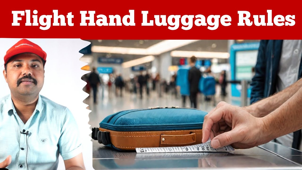 Flight Hand Luggage Rules Tamil ✈️🧳