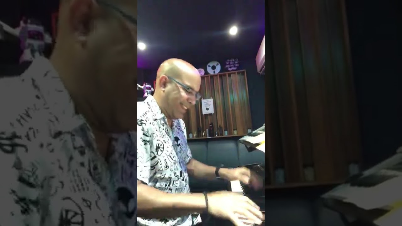 Grabando tema Pa Que Ninguna para Mery EMe