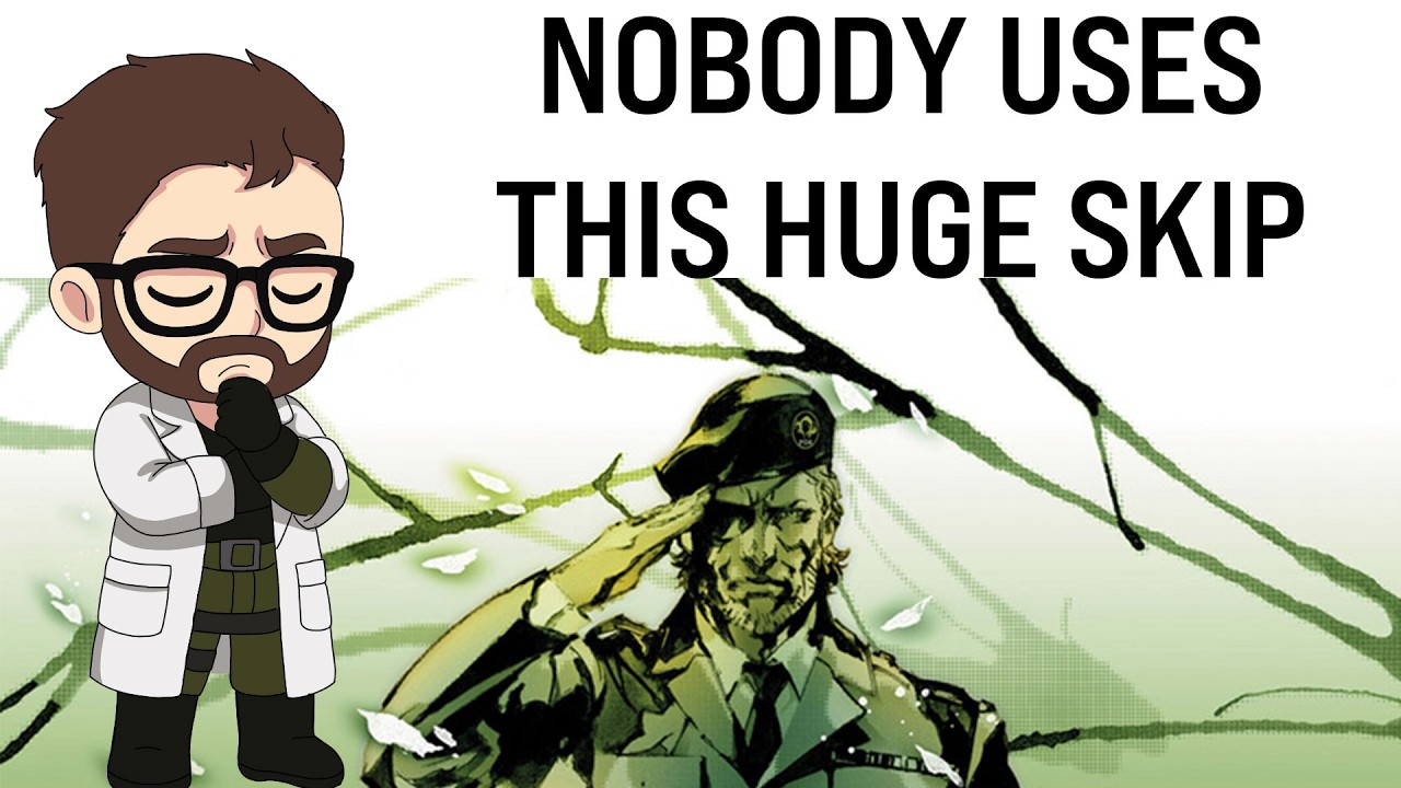 Why Nobody Uses This Skip in MGS3 Speedruns