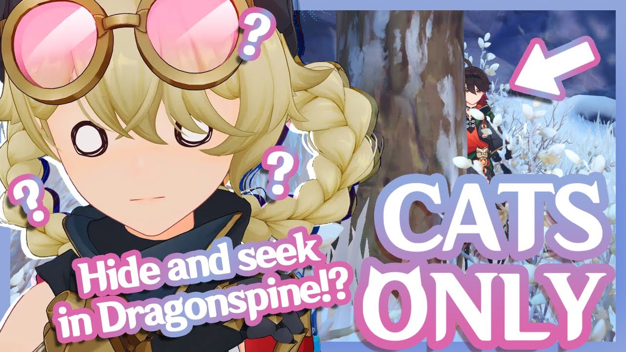 Winter Event Speedrun!? Snowtrace with CATS! | Genshin Impact CATS ONLY