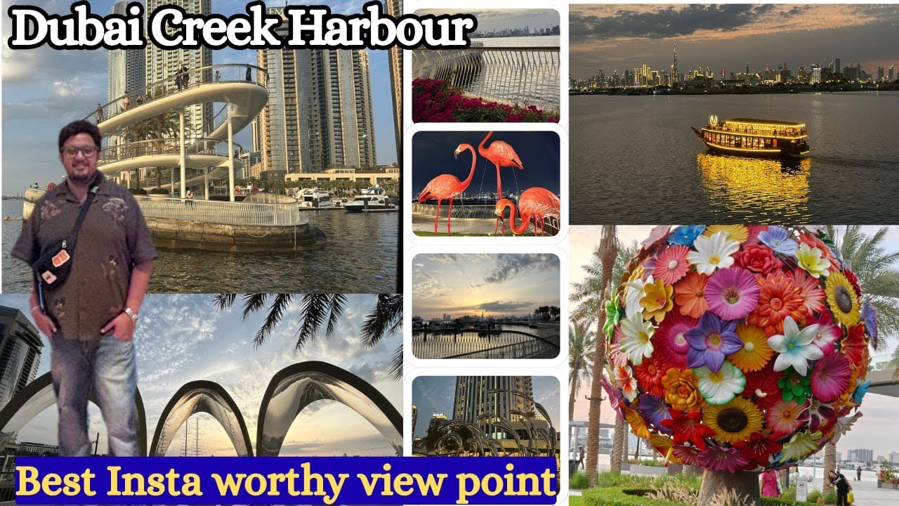 Dubai Creek Harbour | Best Weekend Place In Dubai | Insta worthy Place In Dubai