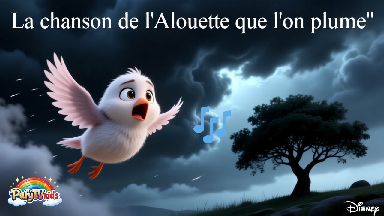🎶 La chanson de l'Alouette que l'on plume🕊️ | Chanson pour Enfants 🎶 Comptine Française  #anime