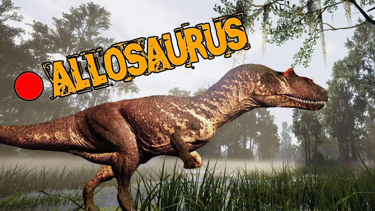 🔴LIVE - My First Allosaurus Experience...