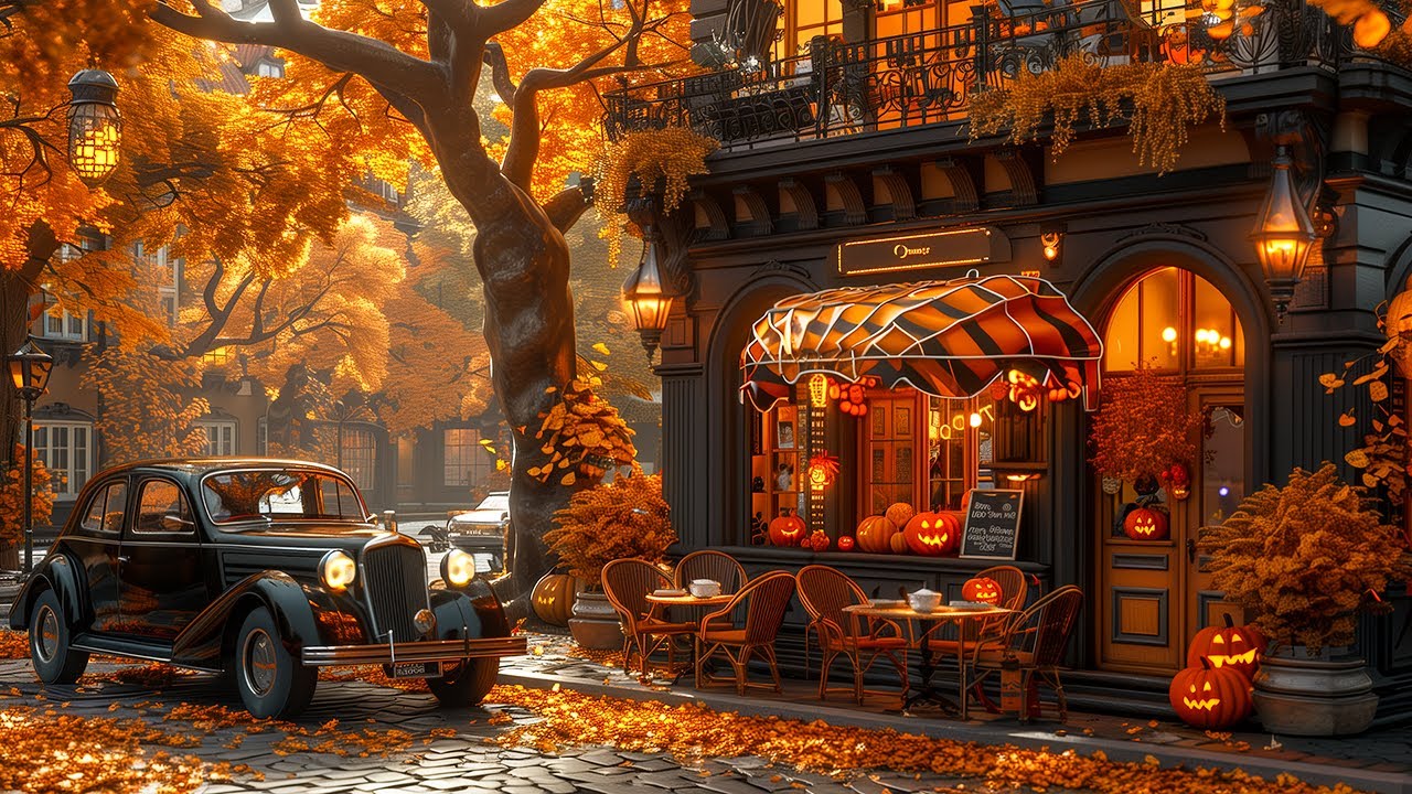 Smooth Jazz Music by the Coffee Shop That Makes You Feel Positive and Relaxing ~ Fall Jazz Playlist