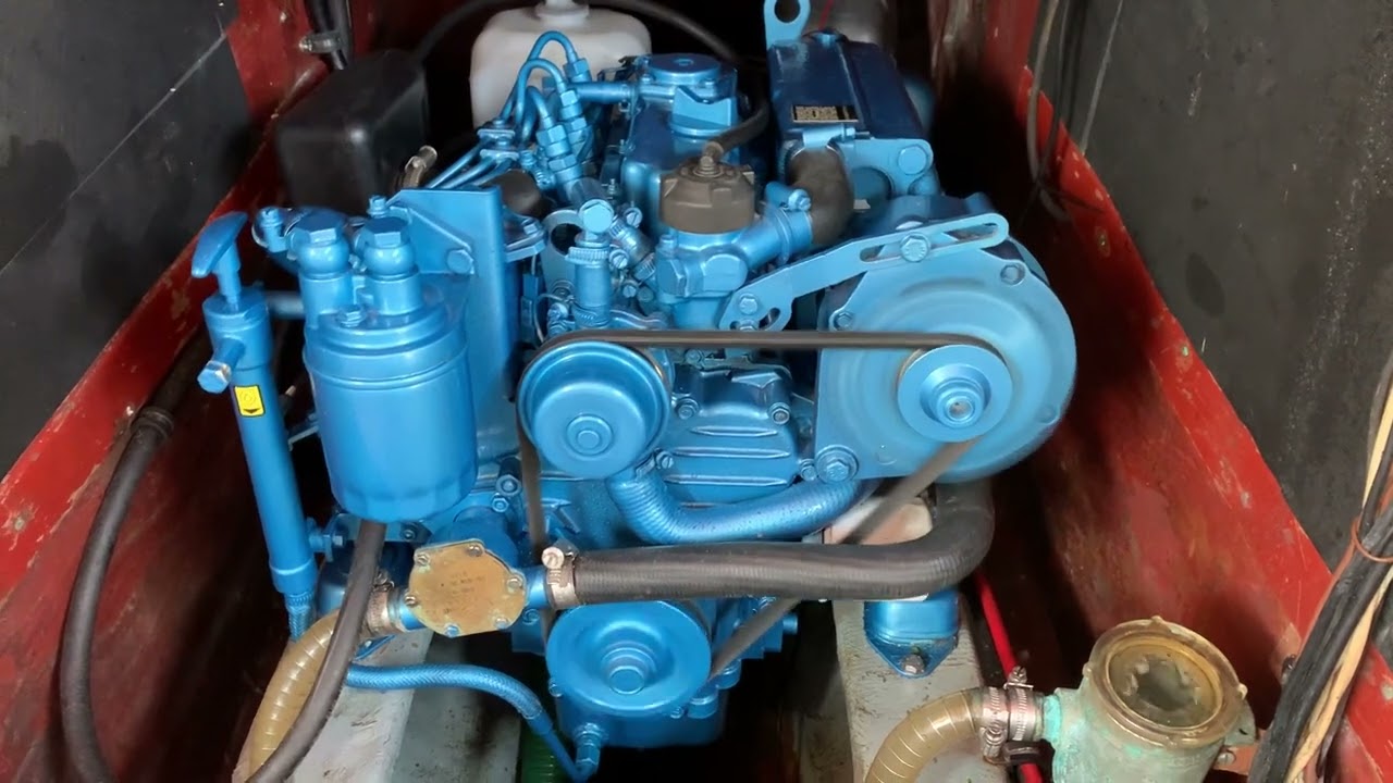 Nanni 3.21 Engine at idle