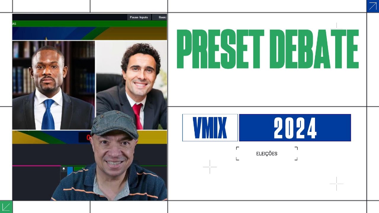 PRESET DEBATE ELEIÇÕES 2024 PARA VMIX