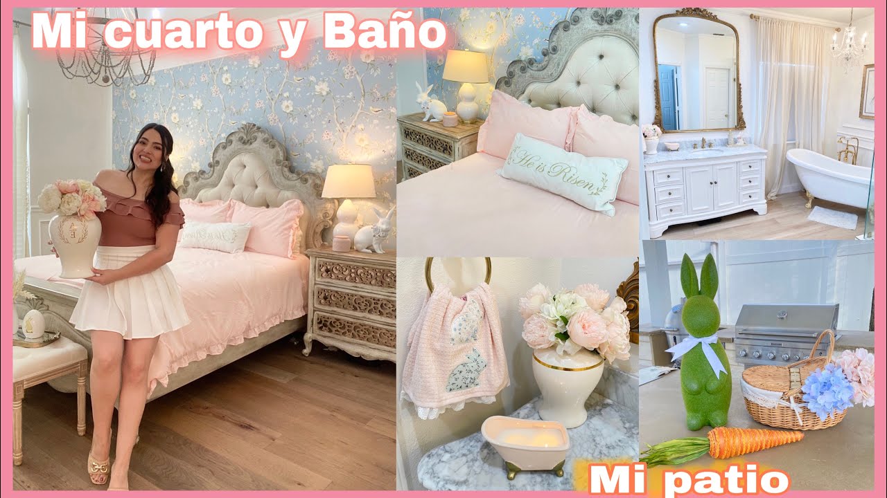 Nueva Decoración 🌸 Cuarto, Baño y Patio.